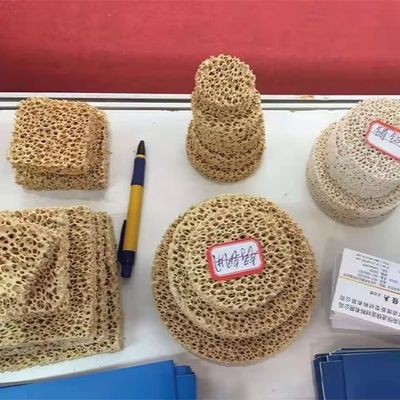 60 индивидуальная форма Ppi циркония перфорационная керамическая пенопласта фильтр керамические пластины