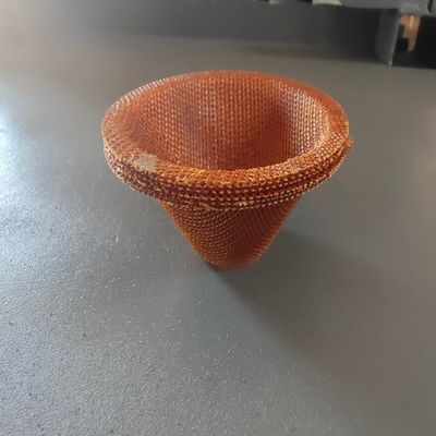 0.2KG 1-1.5mm Фильтровый диск для огнеупорного волокна Фильтровая сетка Стальная сетка крышка