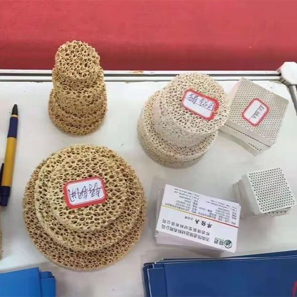 PLP Кремниевый/Циркониевый/Алюминиевый керамический промышленный керамический огнеупорный фильтр